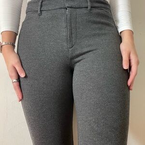 Old Navy Charcoal Flare Trousers